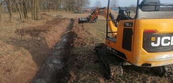 Zemní a výkopové práce minibagrem - Jindřichův Hradec