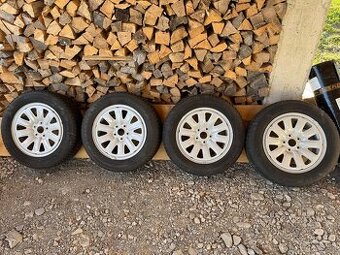 Zimní kola 5x112 + gumy 215/60/16