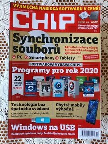 Časopis Chip kompletní ročník 2020 včetně DVD