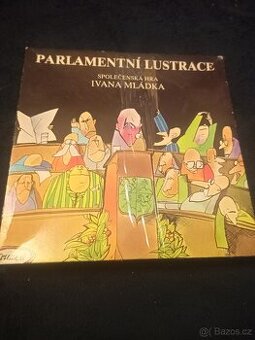 Retro společenská hra Parlamentní lustrace