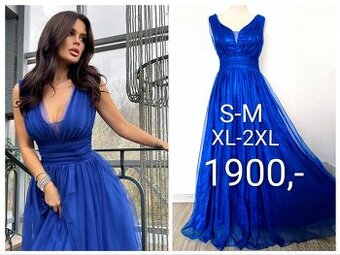 NOVÉ TŘPYTIVÉ plesové šaty