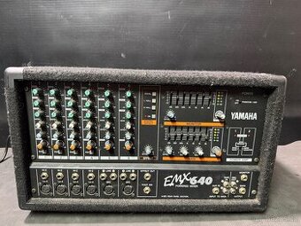 Yamaha EMX640 6 Channel Powered Mixer Dual Amp