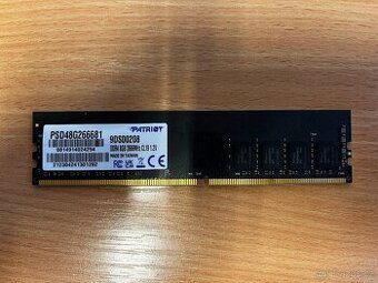 Patriot 8GB DDR4 2666MT/s CL19 - 1