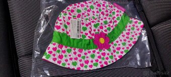 Dívčí klobouček Škoda KIDS, klobouk proti slunci nový