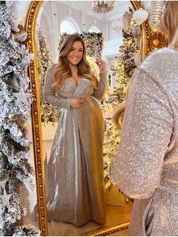 Plesové šaty vel.48-50