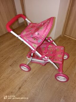 Sportovní kočárek pro panenky Teddies