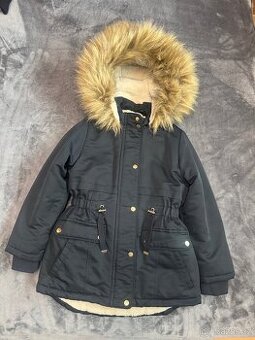Dívčí zimní bunda/ parka F&F 122/128