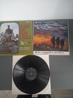 LP  vinyl Zelenáči, Plavci