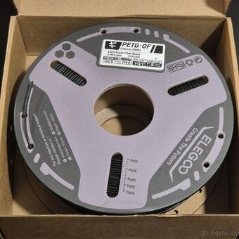 PETG GF filament Elegoo černý