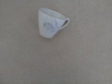 Retro šálek s motivem růže