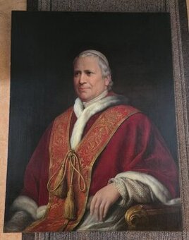 Historický obraz: Portrét Pia IX. ​