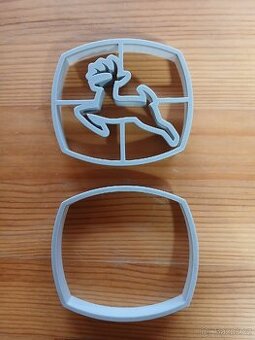 John Deeere vánoční vykrajovátko