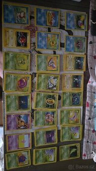 Pokemon karty z roku 1995-2002 TCG