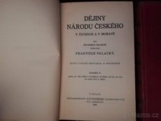 Dějiny národu českého - Palacký - nakl. Gutenberg 1928