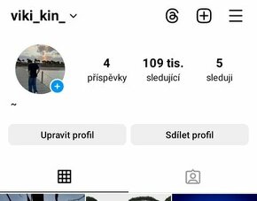 Instagram účet 110000 sledujících