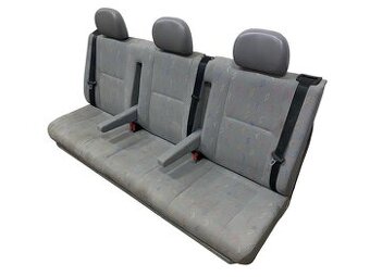 Sedačky zadní 3dedadlová šedá látka VW Crafter 2E 2012