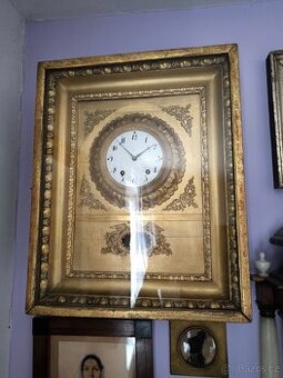 Biedermeier rámové hodiny