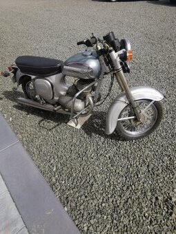 Jawa 350/360 , panelka s doklady