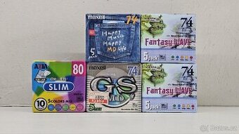 Minidisc Minidisk MD Média nové