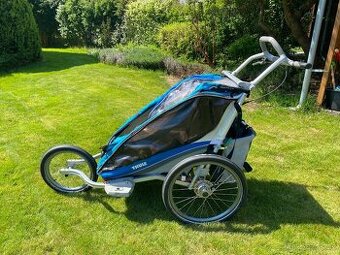 Prodám Thule Chariot CX1 (2017) – sportovní vozík za kolo a