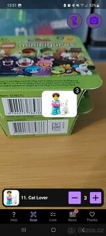 Lego Minifigures 71048 27. série - Cat Lover