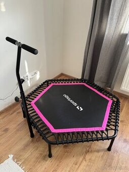 Trampolína Sportago Whee jumping trampolína 122 cm, růžová