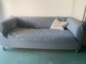 Sedacka IKEA Klippan + podnožka - 1
