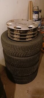 Zimní pneu na disku 205/55 R16 VW, Škoda atd.