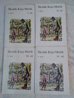 Knihy - Školák Kája Mařík, I - IV díly
