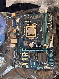Základní deska GIGABYTE GA-H61M-DS2H + CPU + RAM