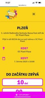 Bezvafest Plzeň 7.6.2025