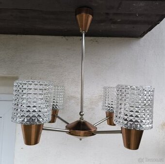 Retro lustr Kamenický Šenov - Brusel 70. léta