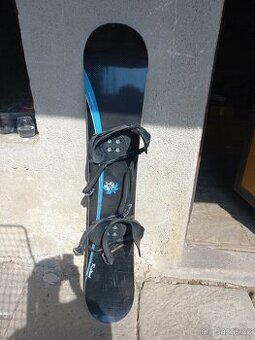 Snowboard 153+boty velikost 42 - 1