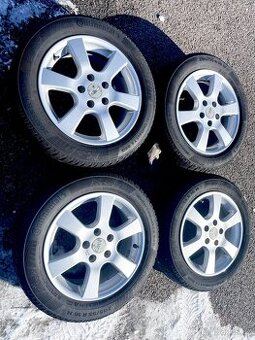 Zimní alu kola CMS rozteč 5x112 s pneu 205/55/16