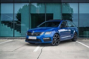 Škoda Octavia Combi 2.0 TDI RS DSG 4x4 Modrá