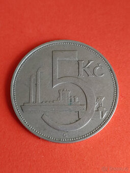 5 Koruna / 5 Kč 1926 , TOP STAV - 1