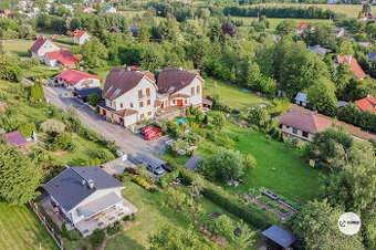 Atypický dům - 4 bytové jednotky na pozemku 2.509 m2, ul. K