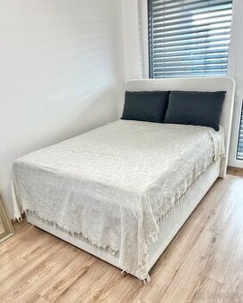 Postel boxspring 140x200 s úložným prostorem