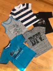 Chlapecká bavlněná trička a tílko 110 a 122/128