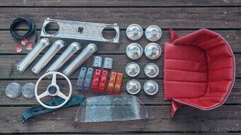 Náhradní díly na šlapací autíčko Moskvič