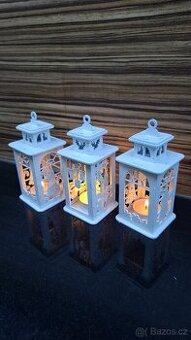 Vánoční dekorace Lucerna na svíčku