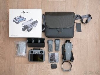DJI AIR 3 Fly more combo - perfektní stav