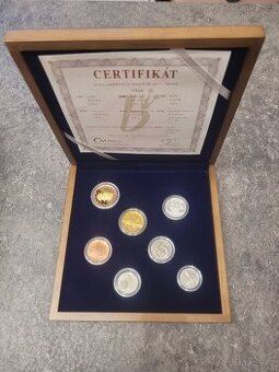 Sada oběžných mincí PROOF