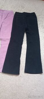 Manžestráky vel 128 H&M divčí