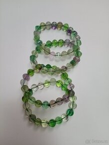 Náramek fluorit (kvalitní)