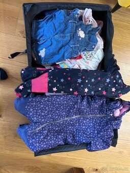 Oblečení pro holčičku 1–2 roky – velká sada ZDARMA