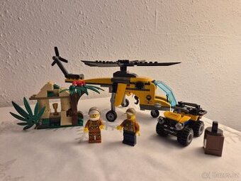 LEGO City 60158 Nákladní helikoptéra do džungle