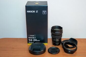 Prodám Nikkor Z (Nikon) 14-24mm f/2,8 S v záruce