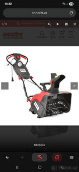 Sněová freza HECHT Elektri.