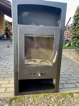 Krbová kamna s výměníkem